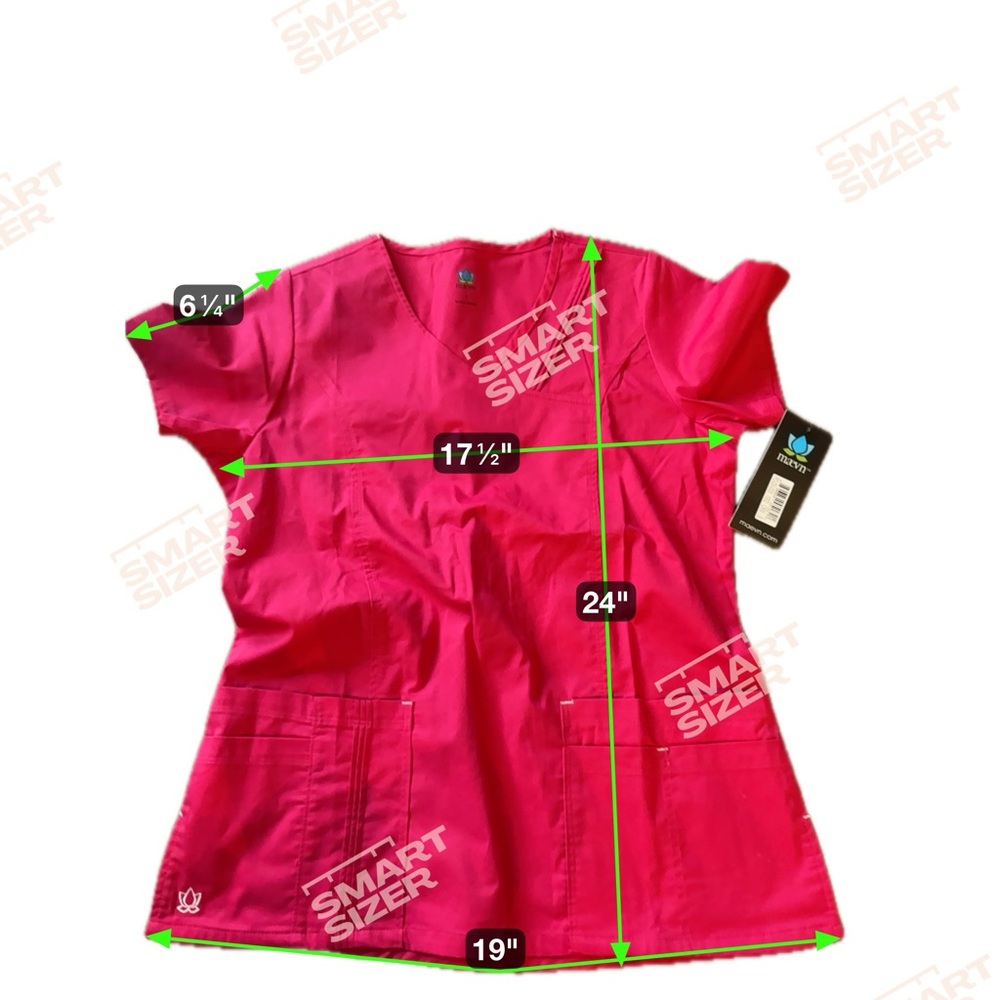 Maeven Brand New Hot Pink Women’s Scrub Set - Picture 12 of 12